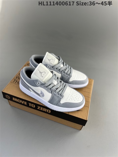 women air jordan 1 shoes H 2023-10-26-364